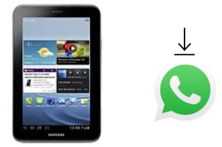 Come installare WhatsApp su Samsung Galaxy Tab 2 7.0 P3110