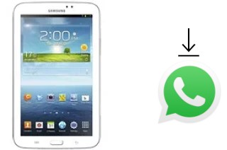 Come installare WhatsApp su Samsung Galaxy Tab 3 7.0 WiFi