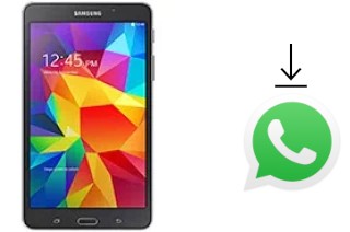 Come installare WhatsApp su Samsung Galaxy Tab 4 7.0