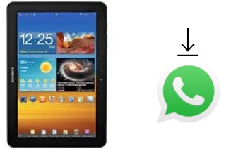 Come installare WhatsApp su Samsung Galaxy Tab 8.9 P7310