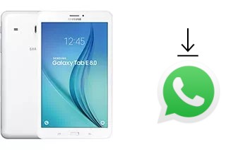 Come installare WhatsApp su Samsung Galaxy Tab E 8.0