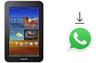 Come installare WhatsApp su Samsung P6200 Galaxy Tab 7.0 Plus