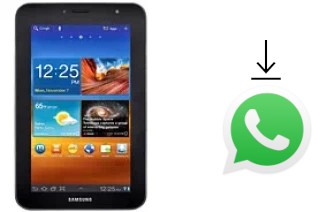 Come installare WhatsApp su Samsung P6210 Galaxy Tab 7.0 Plus