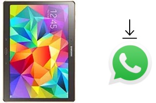 Come installare WhatsApp su Samsung Galaxy Tab S 10.5 LTE