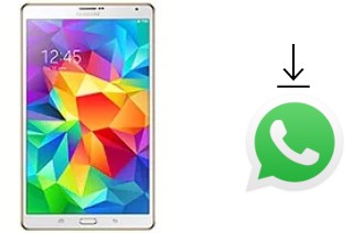 Come installare WhatsApp su Samsung Galaxy Tab S 8.4