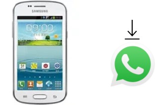 Come installare WhatsApp su Samsung Galaxy Trend II Duos S7572