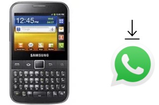 Come installare WhatsApp su Samsung Galaxy Y Pro B5510