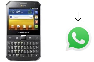 Come installare WhatsApp su Samsung Galaxy Y Pro Duos B5512