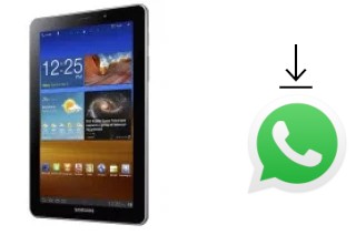 Come installare WhatsApp su Samsung P6800 Galaxy Tab 7.7