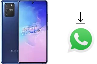 Come installare WhatsApp su Samsung Galaxy S10 Lite