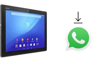 Come installare WhatsApp su Sony Xperia Z4 Tablet WiFi