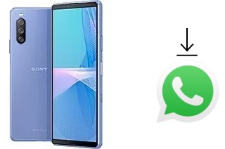 Come installare WhatsApp su Sony Xperia 10 III