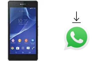 Come installare WhatsApp su Sony Xperia Z2a