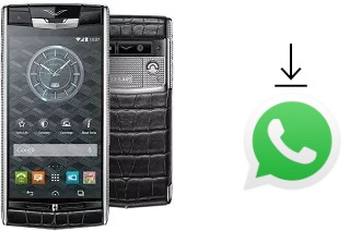 Come installare WhatsApp su Vertu Signature Touch