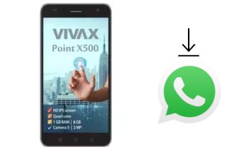 Come installare WhatsApp su Vivax Point X500