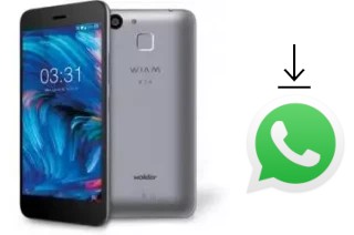 Come installare WhatsApp su Wolder Wiam 34