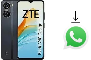 Come installare WhatsApp su ZTE Blade V40 Design