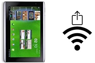 Come generare un codice QR con la password Wi-Fi su un Acer Iconia Tab A500