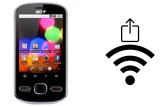 Come generare un codice QR con la password Wi-Fi su un Acer beTouch E140