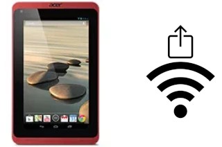 Come generare un codice QR con la password Wi-Fi su un Acer Iconia B1-721