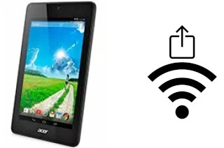 Come generare un codice QR con la password Wi-Fi su un Acer Iconia One 7 B1-730