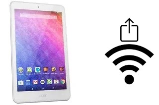 Come generare un codice QR con la password Wi-Fi su un Acer Iconia One 8 B1-820