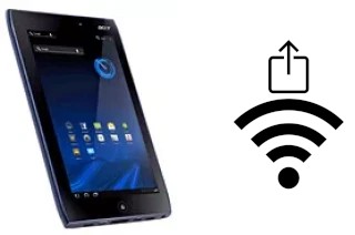 Come generare un codice QR con la password Wi-Fi su un Acer Iconia Tab A100