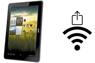 Come generare un codice QR con la password Wi-Fi su un Acer Iconia Tab A210