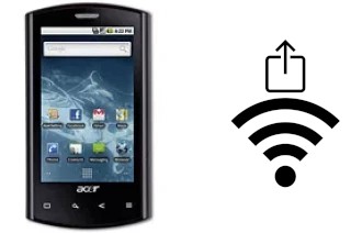 Come generare un codice QR con la password Wi-Fi su un Acer Liquid E