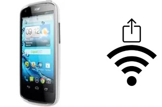 Come generare un codice QR con la password Wi-Fi su un Acer Liquid E1