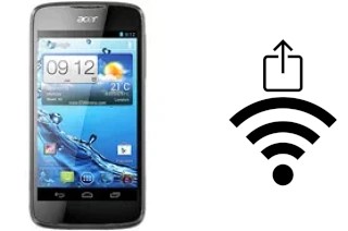 Come generare un codice QR con la password Wi-Fi su un Acer Liquid Gallant E350