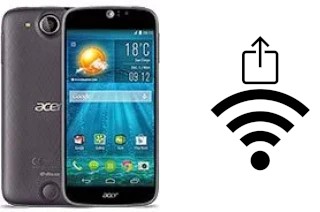 Come generare un codice QR con la password Wi-Fi su un Acer Liquid Jade S