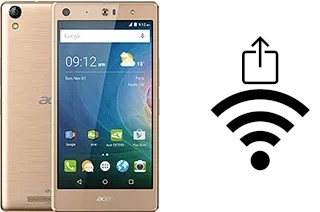 Come generare un codice QR con la password Wi-Fi su un Acer Liquid X2