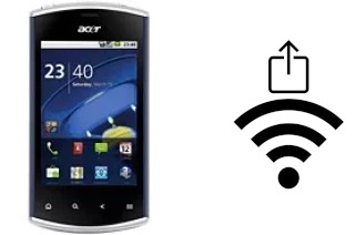 Come generare un codice QR con la password Wi-Fi su un Acer Liquid mini E310