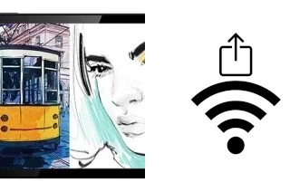 Come generare un codice QR con la password Wi-Fi su un Advan Tab Sketsa