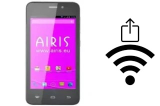 Come generare un codice QR con la password Wi-Fi su un Airis TM421M