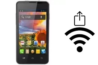 Come generare un codice QR con la password Wi-Fi su un Airis TM45TM