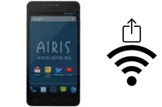 Come generare un codice QR con la password Wi-Fi su un Airis TM55Q