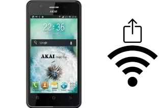 Come generare un codice QR con la password Wi-Fi su un Akai K40