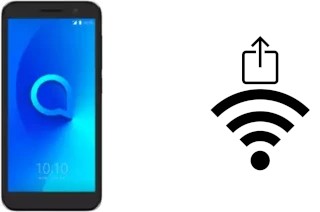 Come generare un codice QR con la password Wi-Fi su un Alcatel 1 (2019)