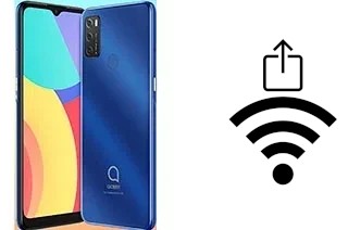 Come generare un codice QR con la password Wi-Fi su un alcatel 1S (2021)