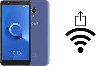 Come generare un codice QR con la password Wi-Fi su un alcatel 1x