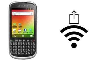 Come generare un codice QR con la password Wi-Fi su un alcatel OT-915