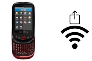 Come generare un codice QR con la password Wi-Fi su un alcatel OT-980