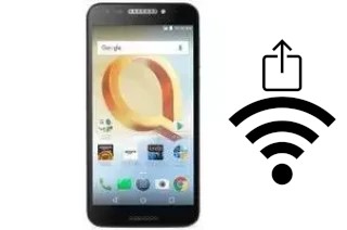 Come generare un codice QR con la password Wi-Fi su un Alcatel A30 Plus