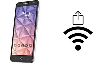 Come generare un codice QR con la password Wi-Fi su un alcatel Fierce XL