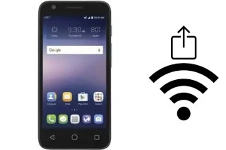 Come generare un codice QR con la password Wi-Fi su un Alcatel Ideal