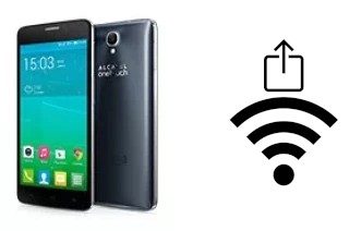 Come generare un codice QR con la password Wi-Fi su un alcatel Idol X+