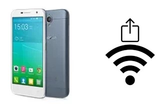 Come generare un codice QR con la password Wi-Fi su un alcatel Idol 2 Mini