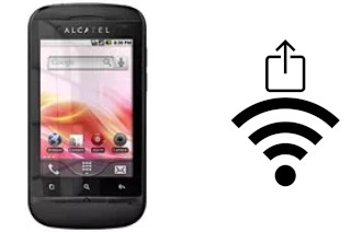 Come generare un codice QR con la password Wi-Fi su un alcatel OT-918